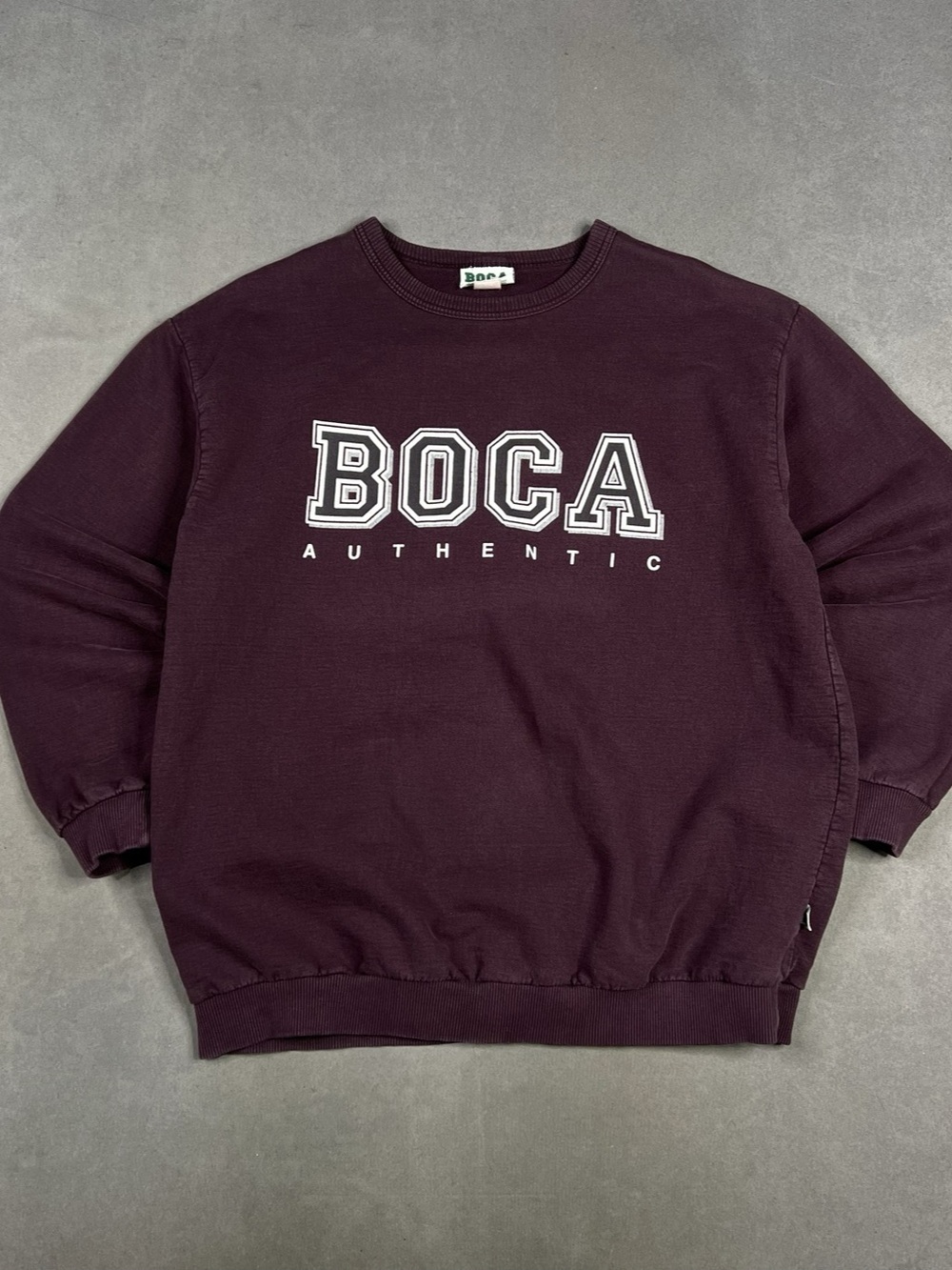 BOCA Authentic Crewneck Sweatshirt in Purple Vintage